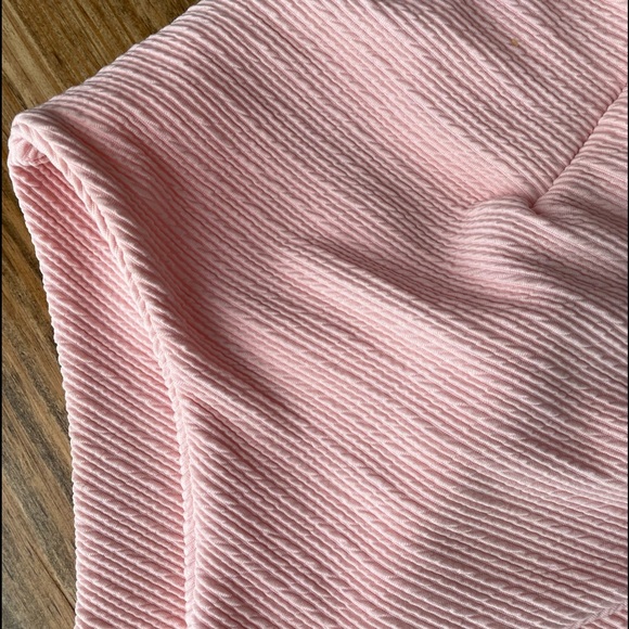 Cupshe Solid Pink High Waisted Sz S - Worn Once - Picture 7 of 9